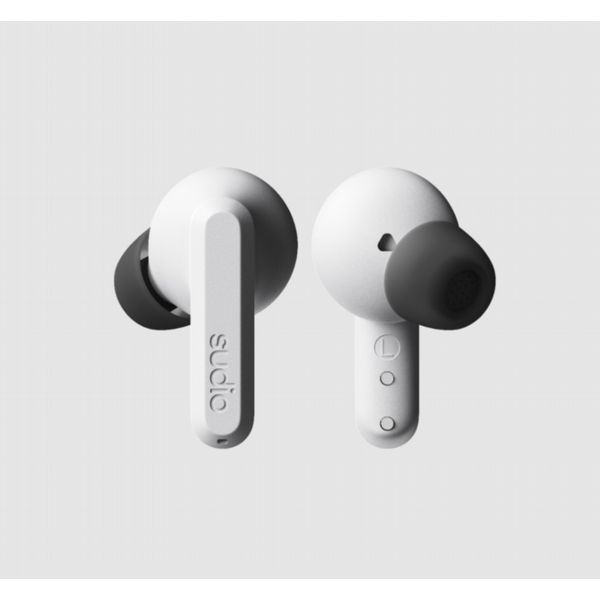 Sudio A3 Pro NC Earbuds Fog White