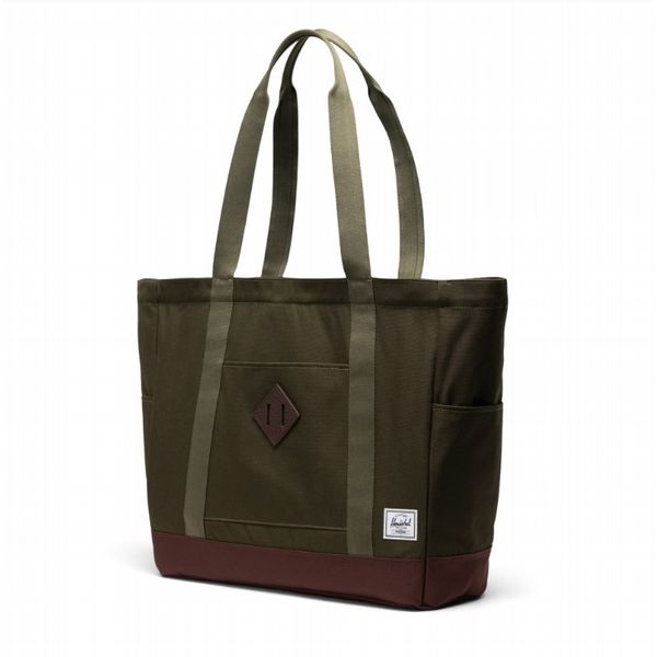 Herschel Heritage™ Tote Ivy Green/Chicory Coffee