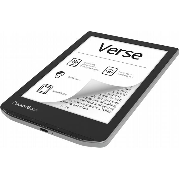 Pocketbook Verse e-reader Mist Grey