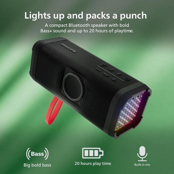 Philips Tas2000B Bluetooth Wireless Speaker