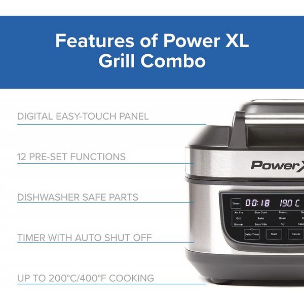 Power XL 12 IN 1 Air Fryer Combo