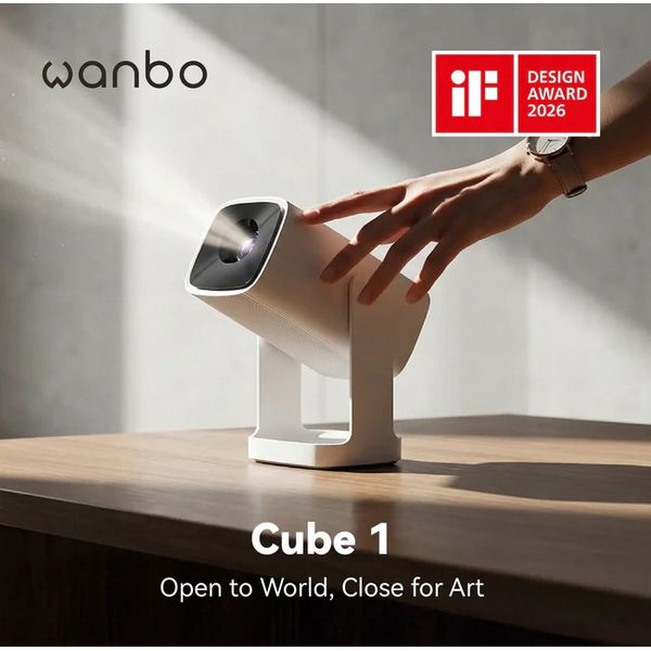 Wanbo Cube 1 - White Portable Projector