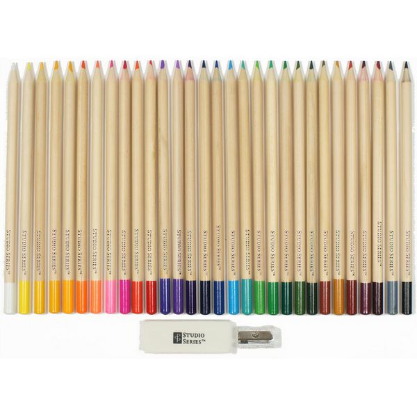 Peter Pauper Studio Series Coloured Pencil Set (Set of 30)