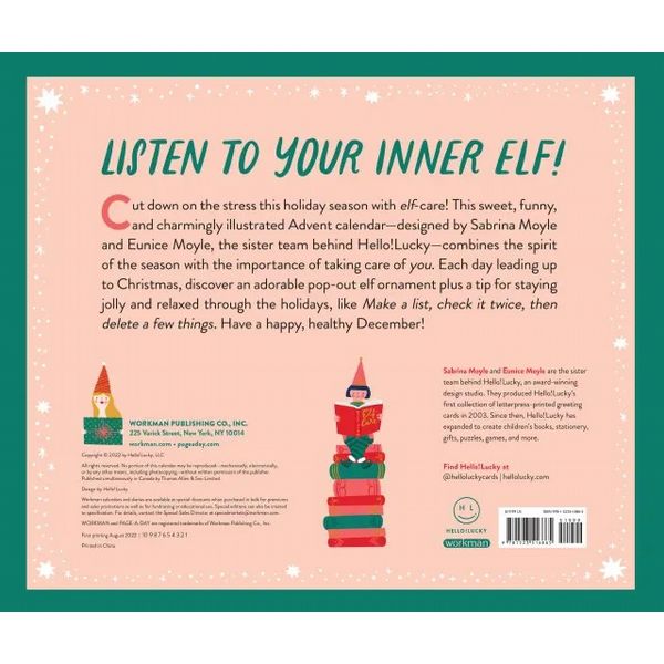Tis the Season for Elf-Care Advent Calendar: 24 Ways to Celebrate Your-Elf Over the Holidays