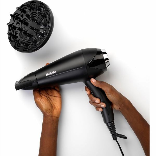 Babyliss Hair Dryer 2200w Diffuser Ionic Frizz