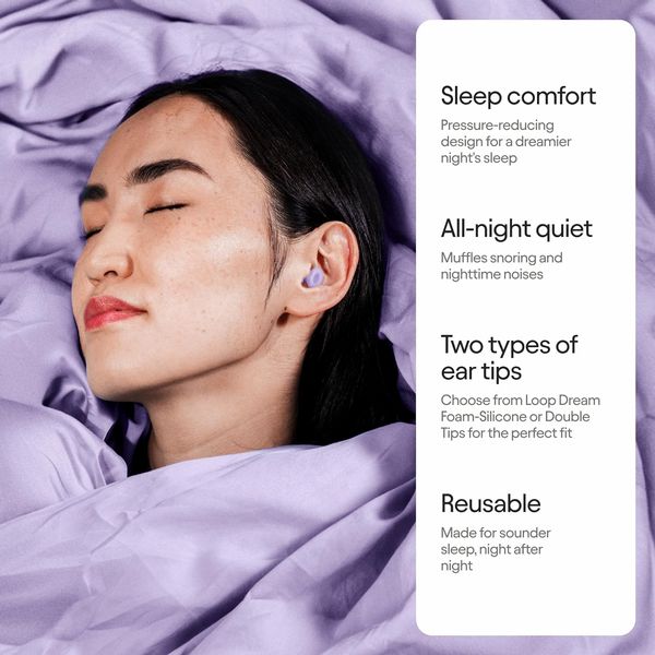 Loop Dream 1.2 Sleep Earplugs Lilac
