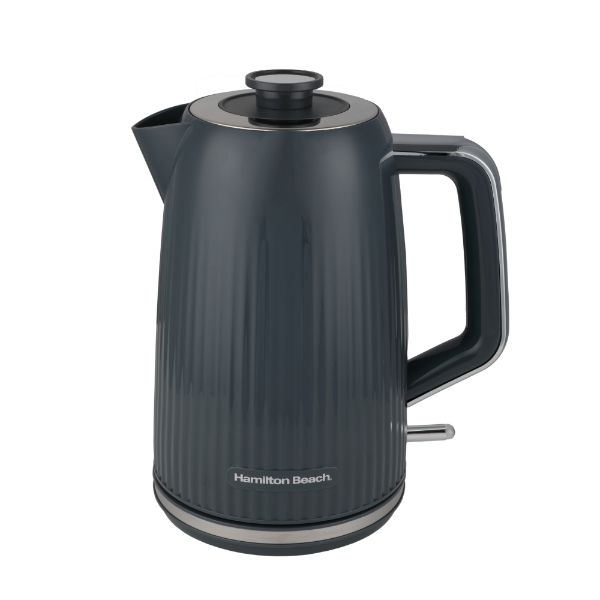 Hamilton Beach Miami Kettle & 2 Slot Toaster Bundle Charcoal