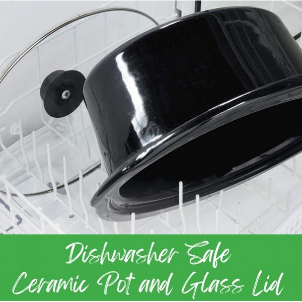 Hamilton Beach 6.5L Slow Cooker Black