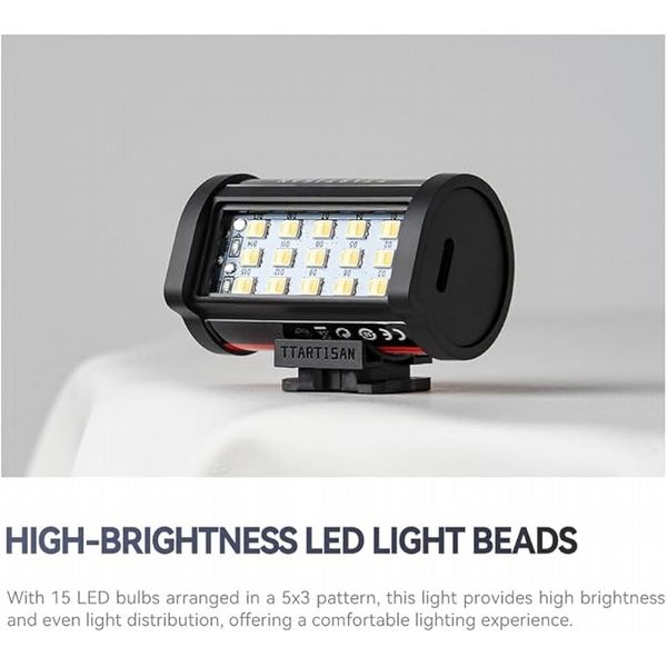 TTArtisan Rechargeable Super Mini LED Camera Light