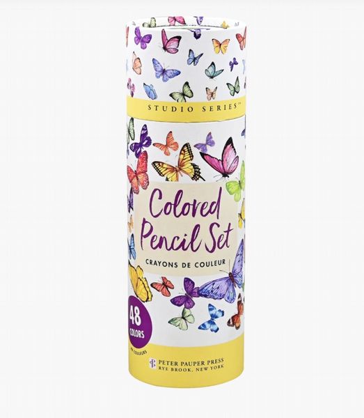 Peter Pauper Studio Series Coloured Pencils (Set of 48)