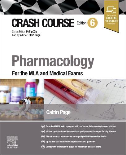 Crash Course Pharmacology - E-BOOK: For UKMLA and Medical Exams (ePub eBook)