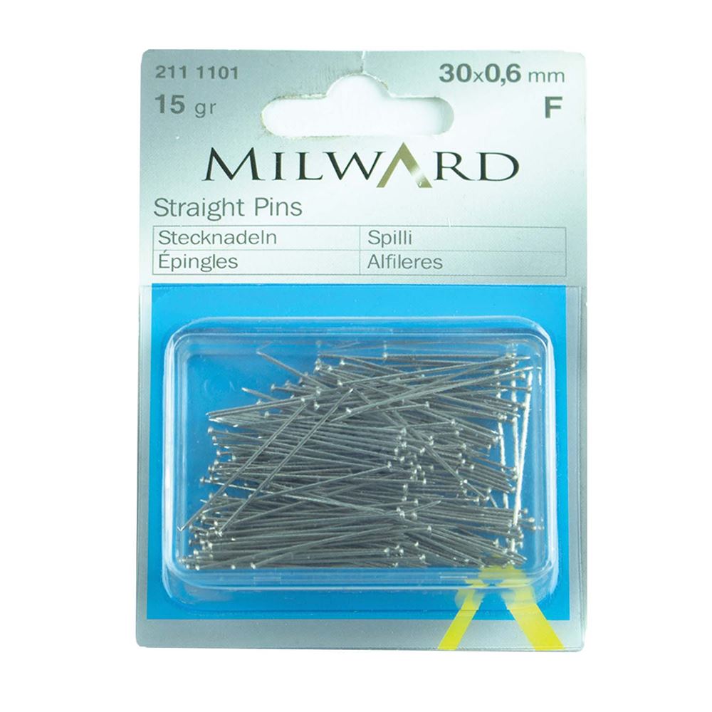 Dressmaker's Pins 30 x 0.6mm 15g