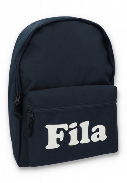 Fila GARDA MEDIUM LOGO BACKPACK WITH BOTTLE HOLDER - Naval Academy/Gardenia