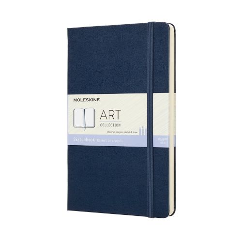 Moleskine Sapphire Blue Sketchbook Large