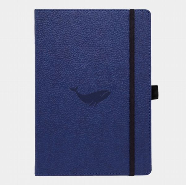 Dingbats* Wildlife A4+ Blue Whale Notebook - Lined