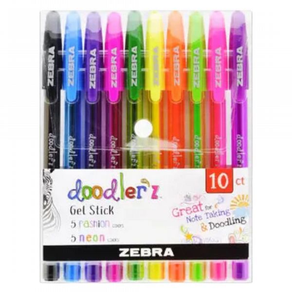 Doodler'z 10 Pack Fashion Colour Ink