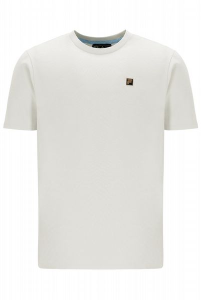 FILA MENS YAXLEY 2 PREMIUM ESSENTIAL TEE EGRET