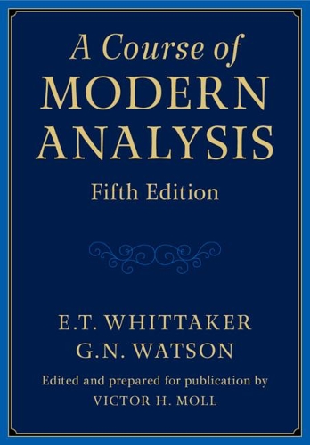 Course of Modern Analysis, A