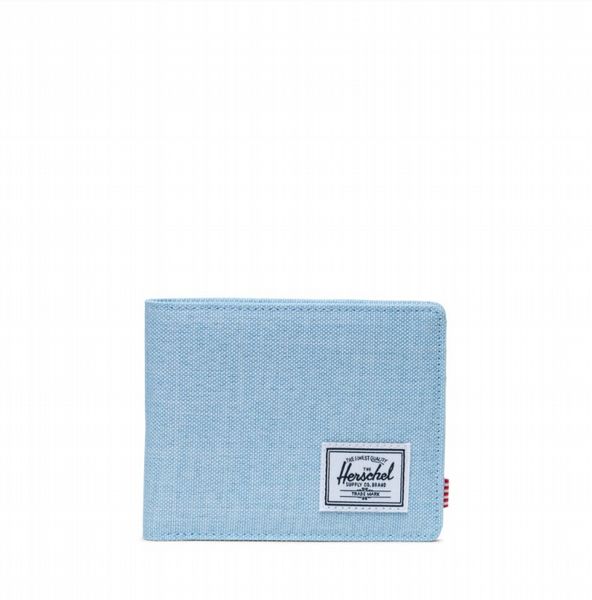 Herschel Roy Wallet Blue Bell Crosshatch