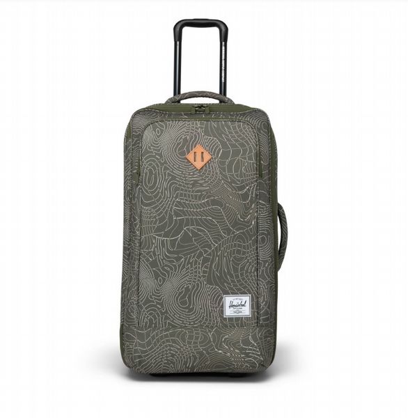 Herschel Heritage� Softshell Medium Luggage Ivy Green Topography