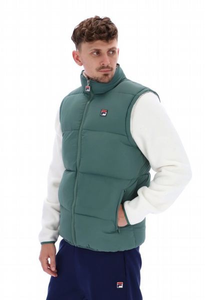 FILA MACKAY PUFFER GILET - DARK FOREST/GARDENIA-S