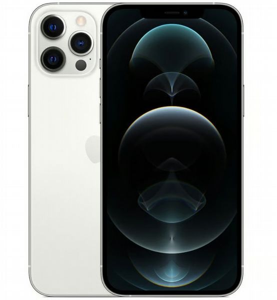 Refurbished Apple iPhone 12 Pro Max, 128GB, Silver. Grade A