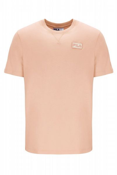 Fila - Benjiman  - Short Sleeve Tee With V Insert- Almost Apricot S