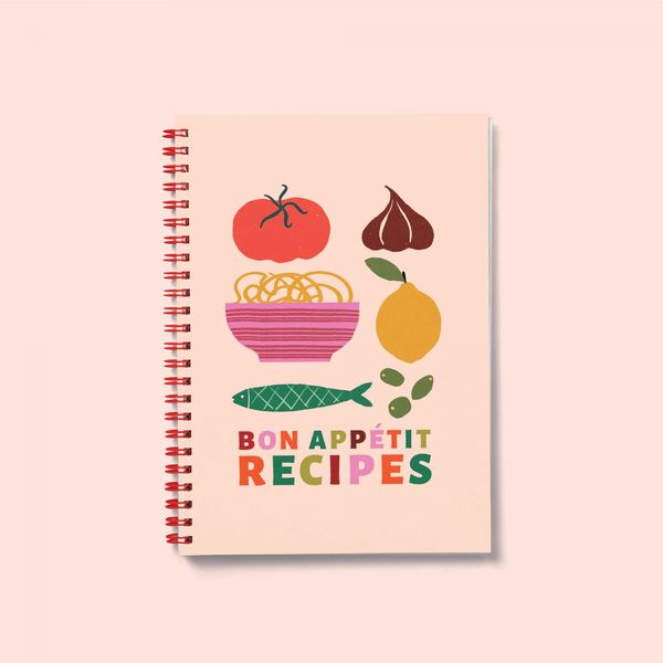 Recipe Book Journal A5 | Flavours | Hardcover