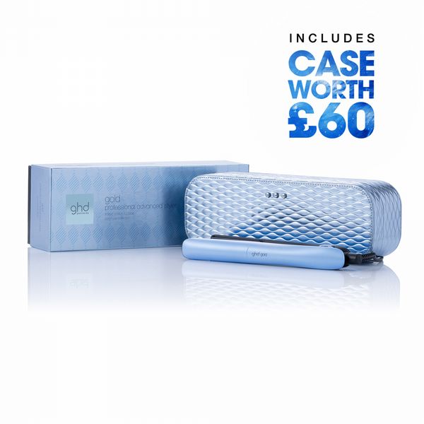 ghd Gold Limited-Edition Gift Set - Hair Straightener in Icy Blue