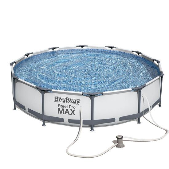 Bestway 12'' x 30'' Steel Pro Max Frame Pool Set