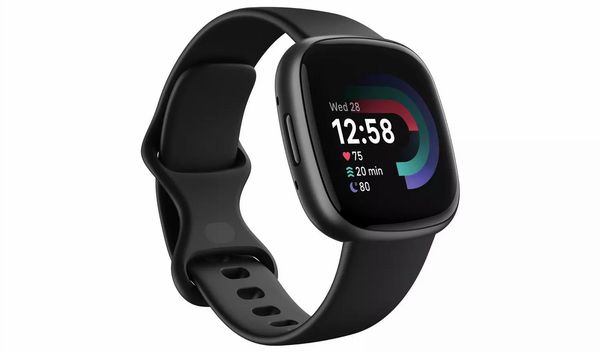 Fitbit Versa 4 Black/Graphite Aluminium