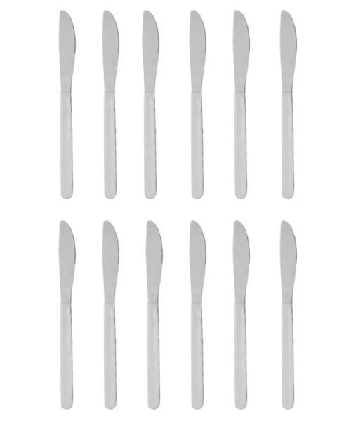 Stainless Steel Cutlery Knives (12 Pack) F09451