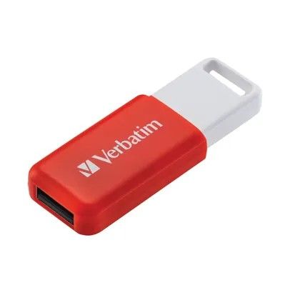 Verbatim Databar USB Drive USB 2.0 16GB Red