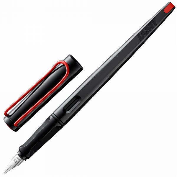 LAMY joy Calligraphy Fountain Pen - Black & Red - 3 stub sizes