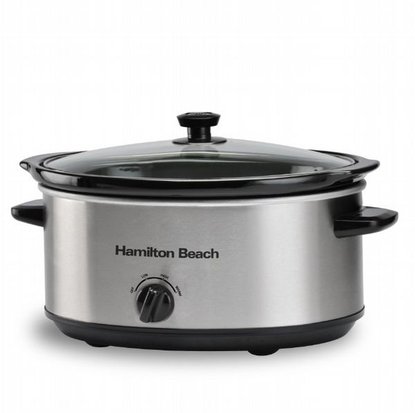 Hamilton Beach 6.5L Slow Cooker Silver