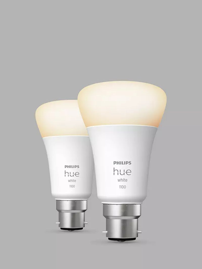Philips Hue - HueW 9.5W A60 B22 EU 2P
