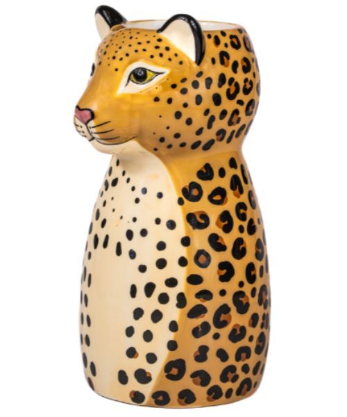 Leopard Shaped Vase