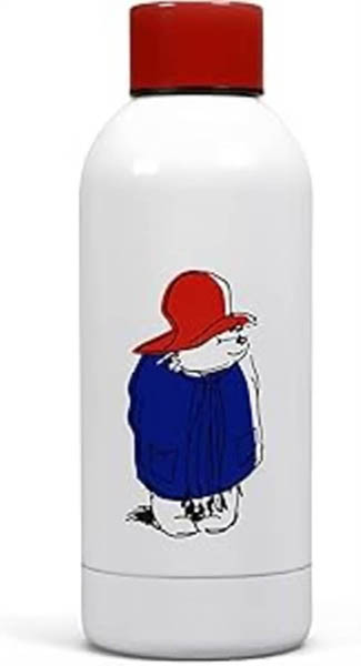 Water Bottle Metal (400ml) - Paddington Bear (Best)