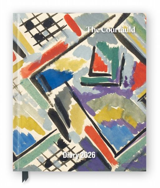 The Courtauld 2026 Desk Diary Planner - Week to View, Illustrated throughout