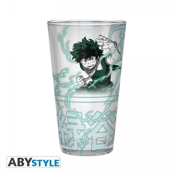 My Hero Academia Izuku & Bakugo 400ml Glass