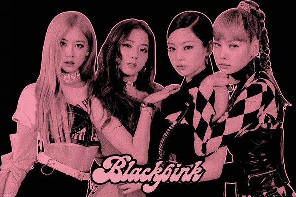 Black Pink Group Pink 61 x 91.5cm Maxi Poster