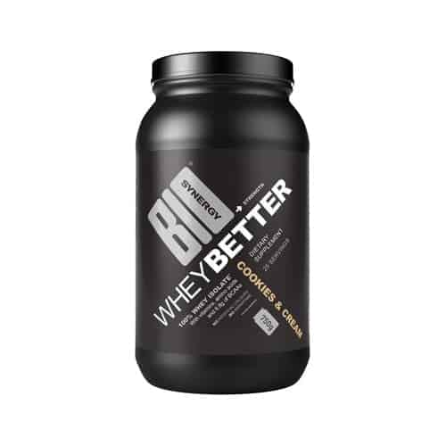 BIO-SYNERGY - Whey Better 100% Protein - Cookies & Cream - 750g - vegetarian