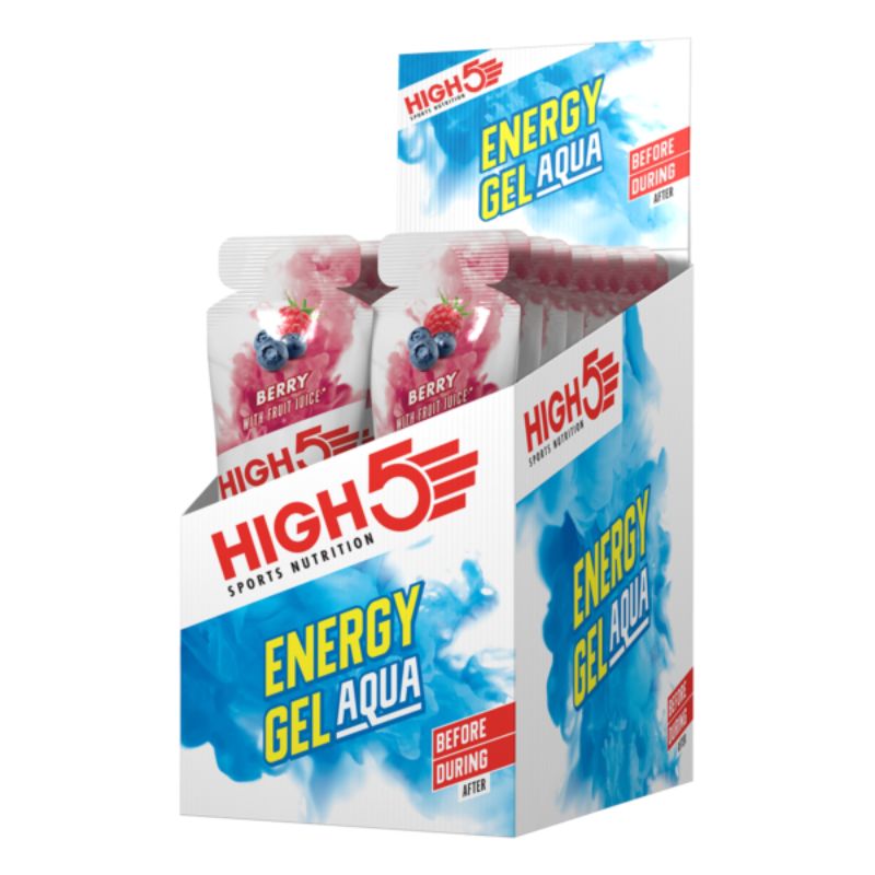 High5 - Energy Gel Aqua 60ml - Box of 20 - Berry