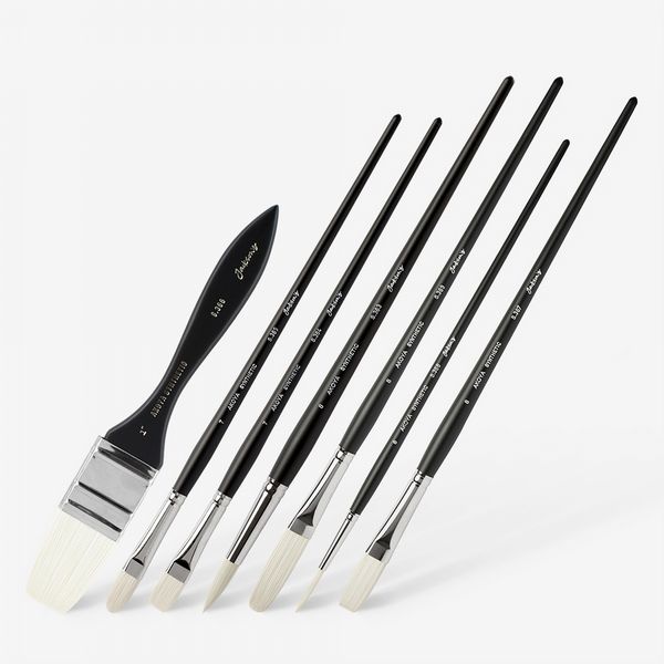  Jackson's : AKOYA White Synthetic Brushes : Series 363 / 364 / 365 / 366 /...