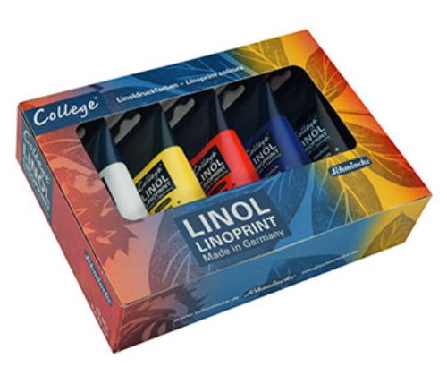 Schmincke : College Linol : Linoprint Ink : 75ml : Set of 5