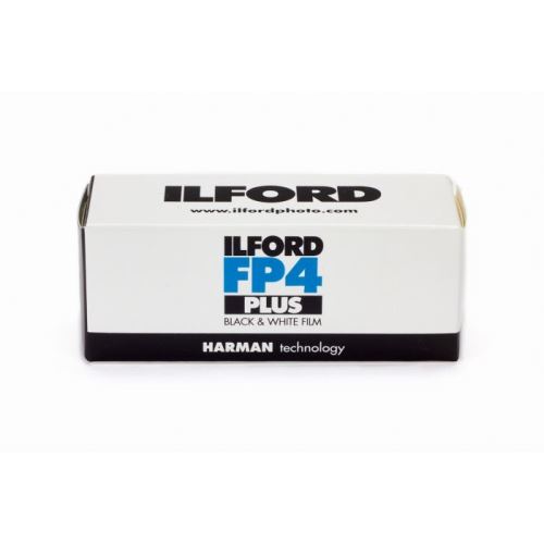 Ilford FP4 125ASA B&W film in 120 size