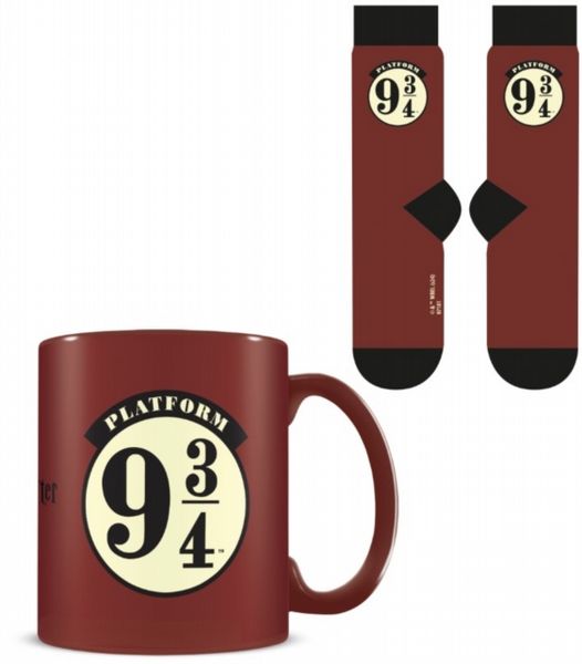 Harry Potter (Platform 9 3/4) Mug & Sock Set