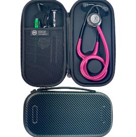 Pod Technical Classicpod Micro Stethoscope Case for Littmann Classic Stethoscopes - Carbon