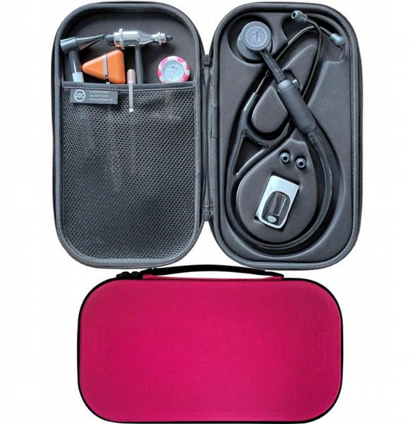 Pod Technical Cardiopod II Stethoscope Case for all Littmann Stethoscopes - Raspberry