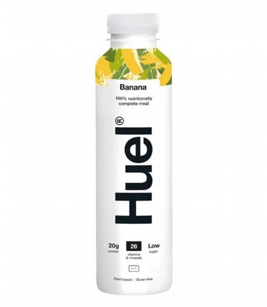 HUEL 100% Nutritionally Complete Meal Drink - Banana 500ml (8 pack)